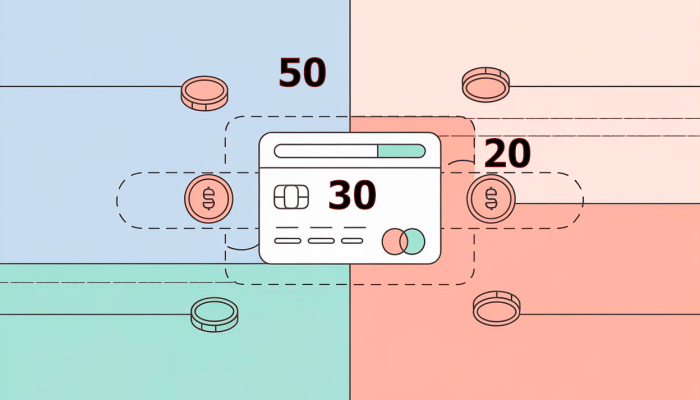 Как работает правило 50/30/20 при распределении бюджета