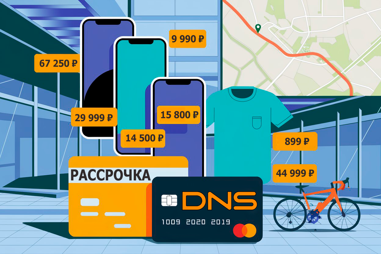 Рассрочка в DNS: как купить технику без переплат